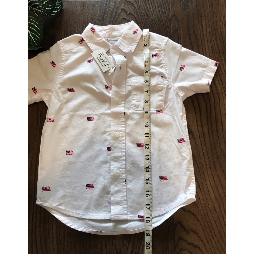 CHILDREN’S PLACE BOYS BUTTON UP SHIRT SIZE… - Picture 2 of 6